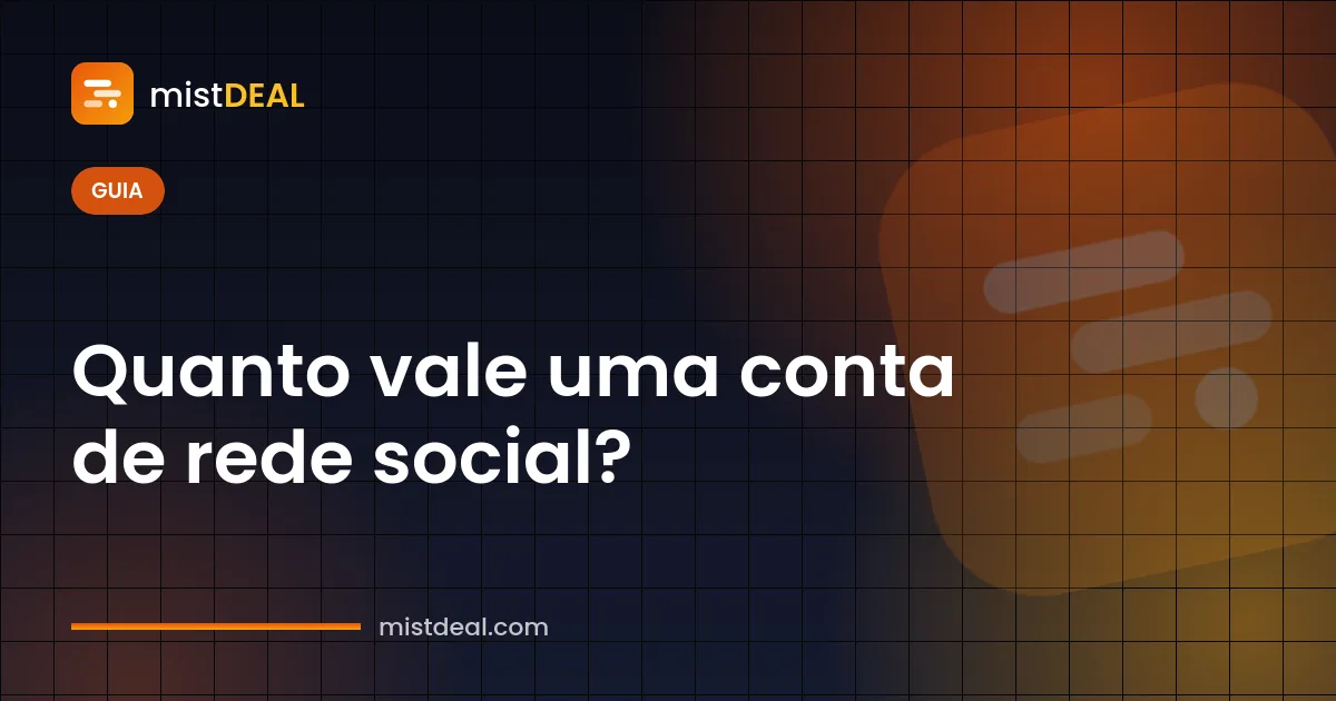 Imagem de capa sobre como avaliar quanto vale uma conta de rede social, com gráficos de taxa de engajamento e público