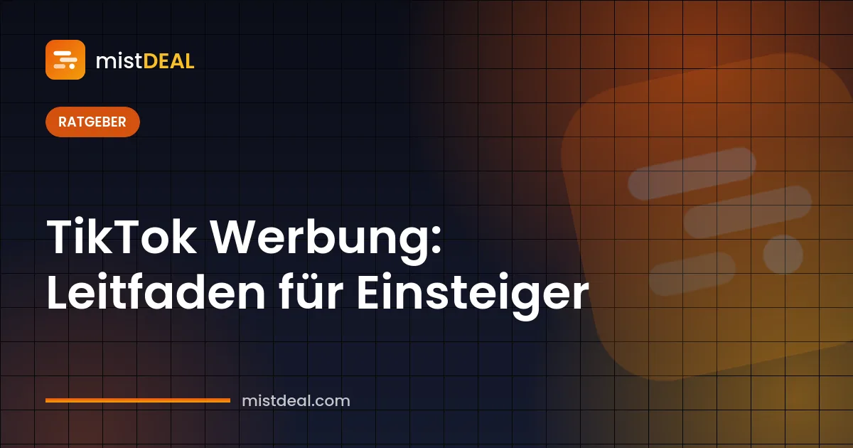 Cover zum Leitfaden TikTok Werbung schalten mit Ads Manager, Business Center und vertikalen Video-Creatives